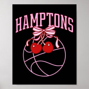 Póster Coqueta Hamptons Sketll Preppy Vintage Soft Girl 