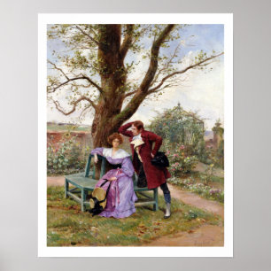 Póster Coqueteo