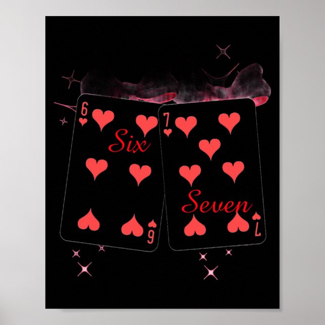 Póster Coquette Bow 67 Six Seven Nk Valentines Day  (Frente)