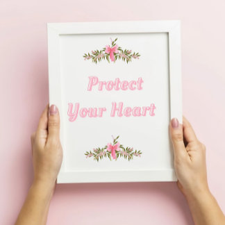 Póster Coquette Cita Wall Art - Flor de arco rosa claro