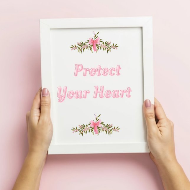 Póster Coquette Cita Wall Art - Flor de arco rosa claro (Subido por el creador)