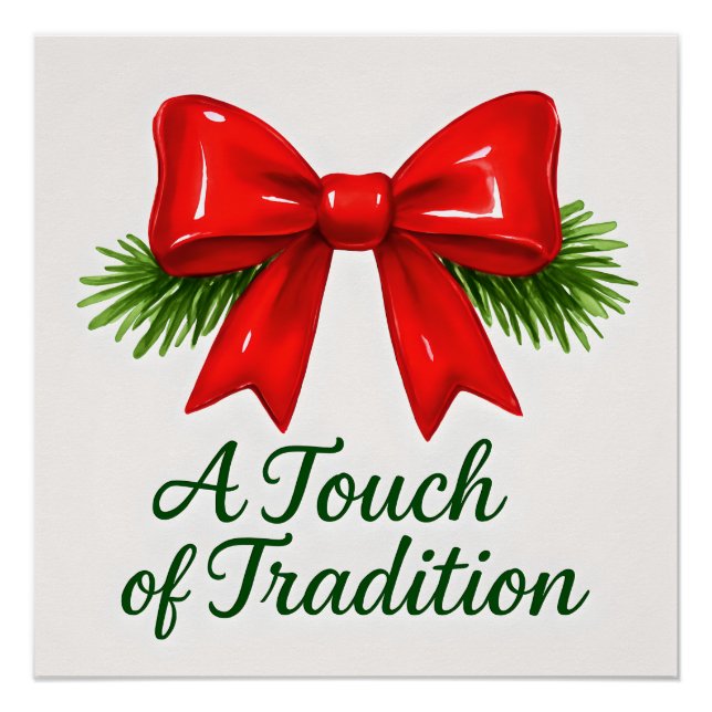 Póster Coquette Navidades Bow — Chica desordenado ✨ mágic (Anverso)