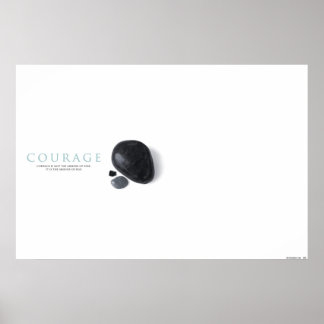 Póster Coraje