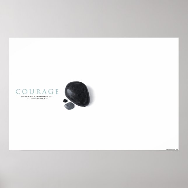 Póster Coraje (Frente)
