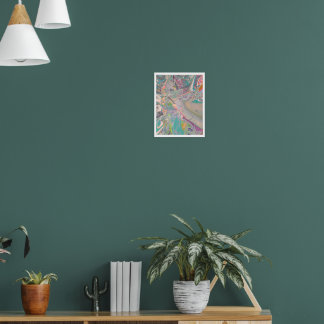 Póster Coral Reef Splash Open Edition