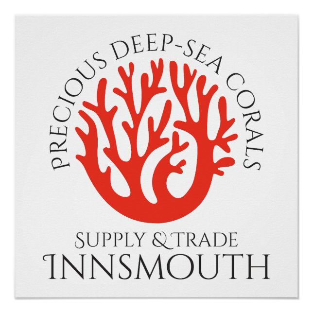 Póster Coral Trade Innsmouth (Anverso)