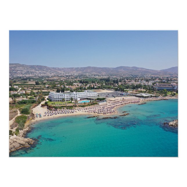 Póster Corallia Beach Paphos, Chipre (Anverso)