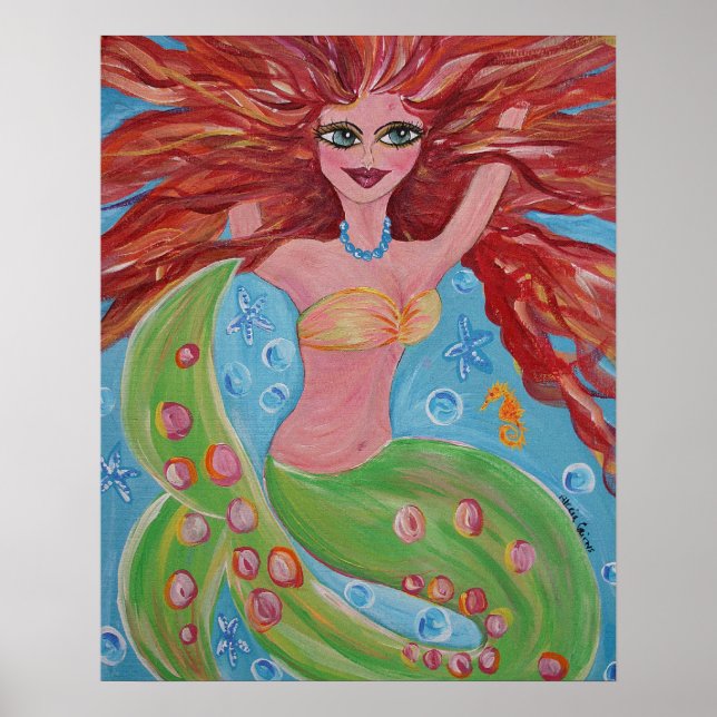 Póster Coralyn Mermaid (Frente)