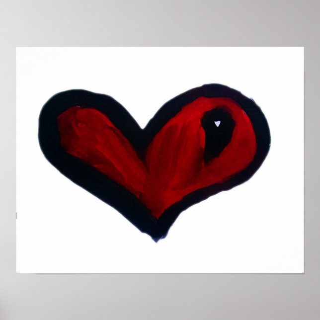 Póster corazón (Frente)