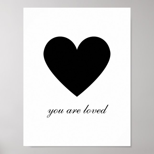 Póster Corazón Amado (Frente)