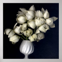 Corazón blanco en negro