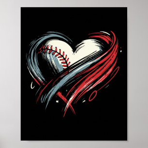 Póster Corazón Bysebyll Bysebyll Pincelada Amante Hombres