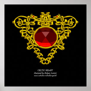 PÓSTER CORAZÓN CELÁTICO