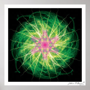 Póster Corazón Chakra