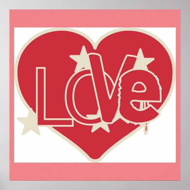PÓSTER CORAZÓN DE AMOR (Frente)