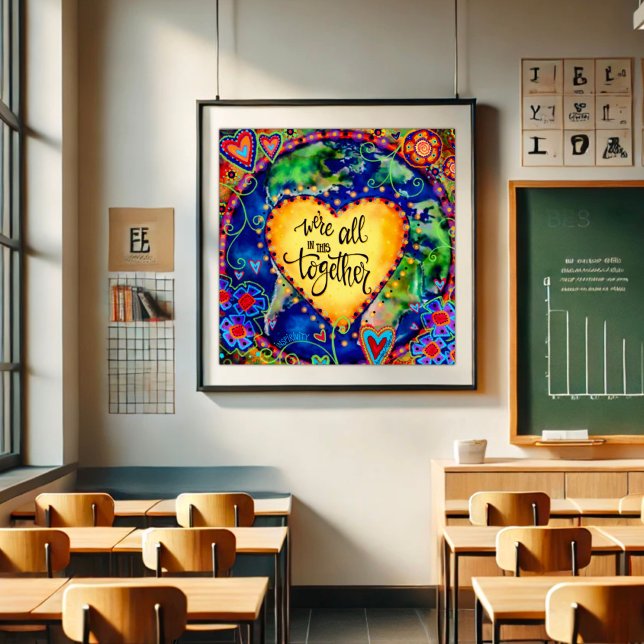 Póster Corazón de citas Motivadoras inspiradoras (Subido por el creador)