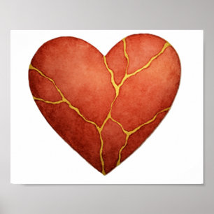 Póster Corazón de Kintî
