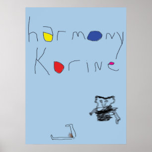 Póster Corazón de la armonía