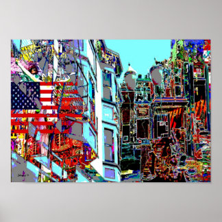 Póster Corazón de la ciudad -