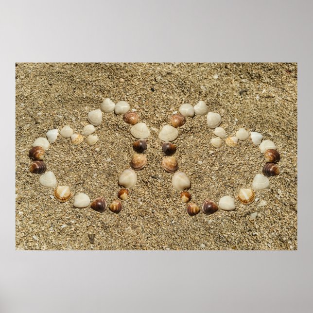 Póster Corazón de la concha del mar (Frente)