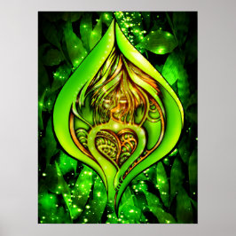 Póster Corazón de la Jungla