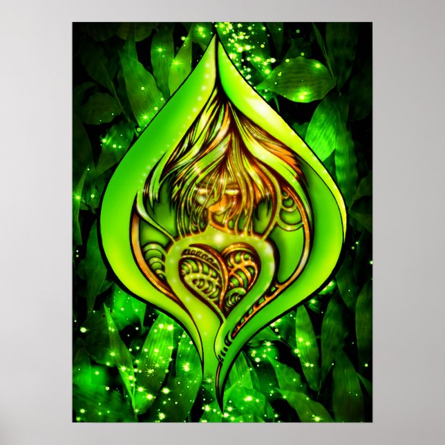 Póster Corazón de la Jungla (Frente)