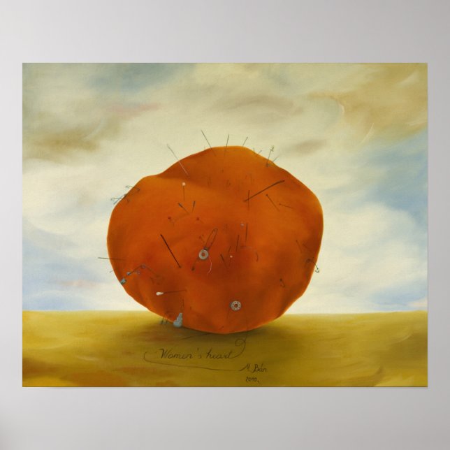 Póster Corazón de las mujeres (Frente)