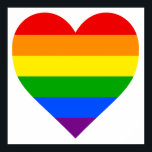 PÓSTER "CORAZÓN DE LLUVIA"<br><div class="desc">poster "RAINBOW HEART"</div>
