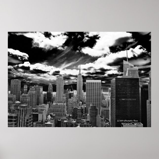 Póster Corazón de Manhattan - 30 Rockefeller Plaza (Frente)