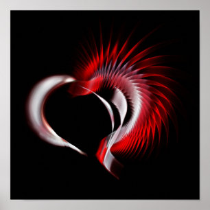 Póster Corazón de Metal