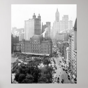 Póster Corazón de Nueva York: 1908