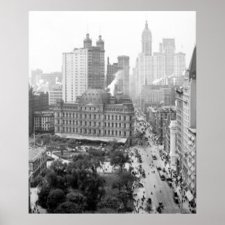 Póster Corazón de Nueva York: 1908