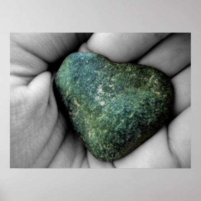 Póster Corazón de piedra (Frente)