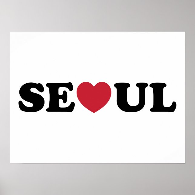 Póster Corazón de Seúl (Frente)