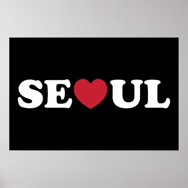 Póster Corazón de Seúl (Frente)