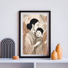 Póster Corazón de una madre