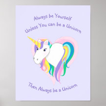Corazón de Unicornio con arcoiris Pastel con texto