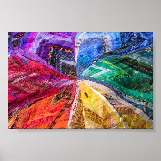 Póster Corazón del hexágono (Frente)