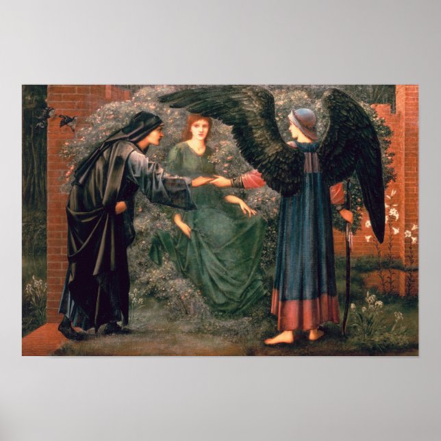 Póster Corazón del Rosa (Frente)