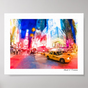 Póster Corazón del Times Square - NYC - mini