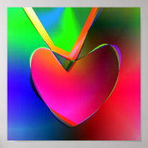 Corazón en una cadena