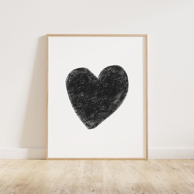 Póster Corazón negro (Subido por el creador)