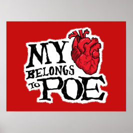 Póster Corazón pertenece al Poster Poe