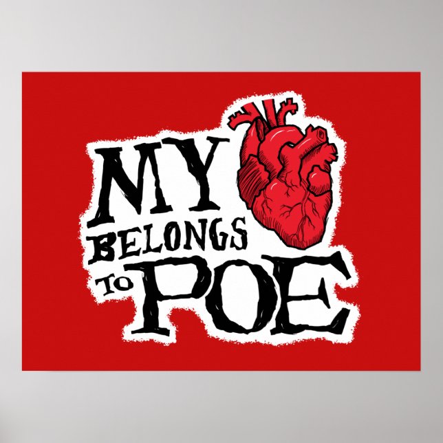 Póster Corazón pertenece al Poster Poe (Frente)