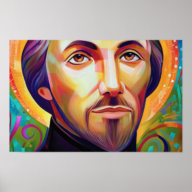 Póster Corazón por Cristo (Frente)