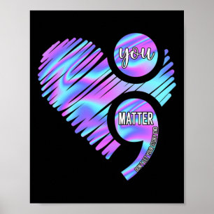 Póster Corazón por el que no dejes que la historia termin
