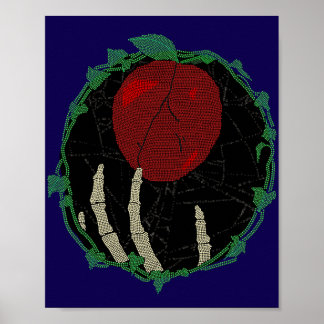 Póster Corazón solitario