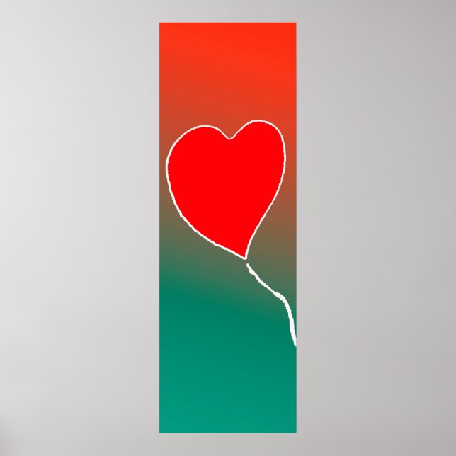 Póster Corazón volador (Frente)