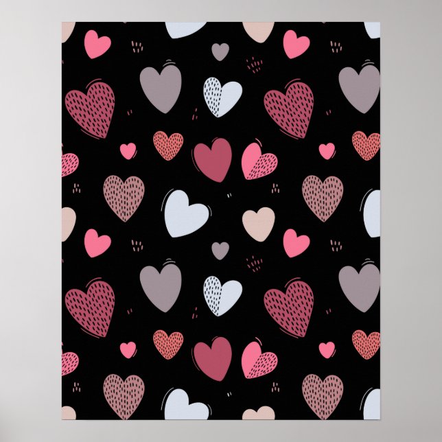 Póster Corazones 2 (Frente)