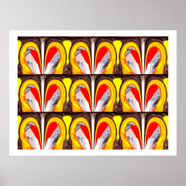 Póster Corazones de suerte (Frente)